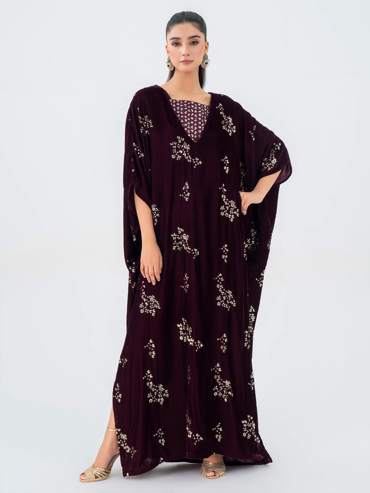 Lime Light | Velvet Pret | V-12 -  Lime Light Ladies Clothes - Original Designer Dress - House of Maryam