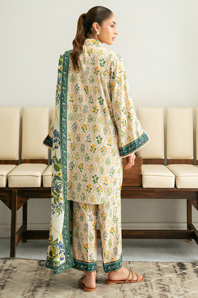 Cross Stitch | Basic Pret | Lemon Drop-3PC (Shirt, Trouser & Dupatta)