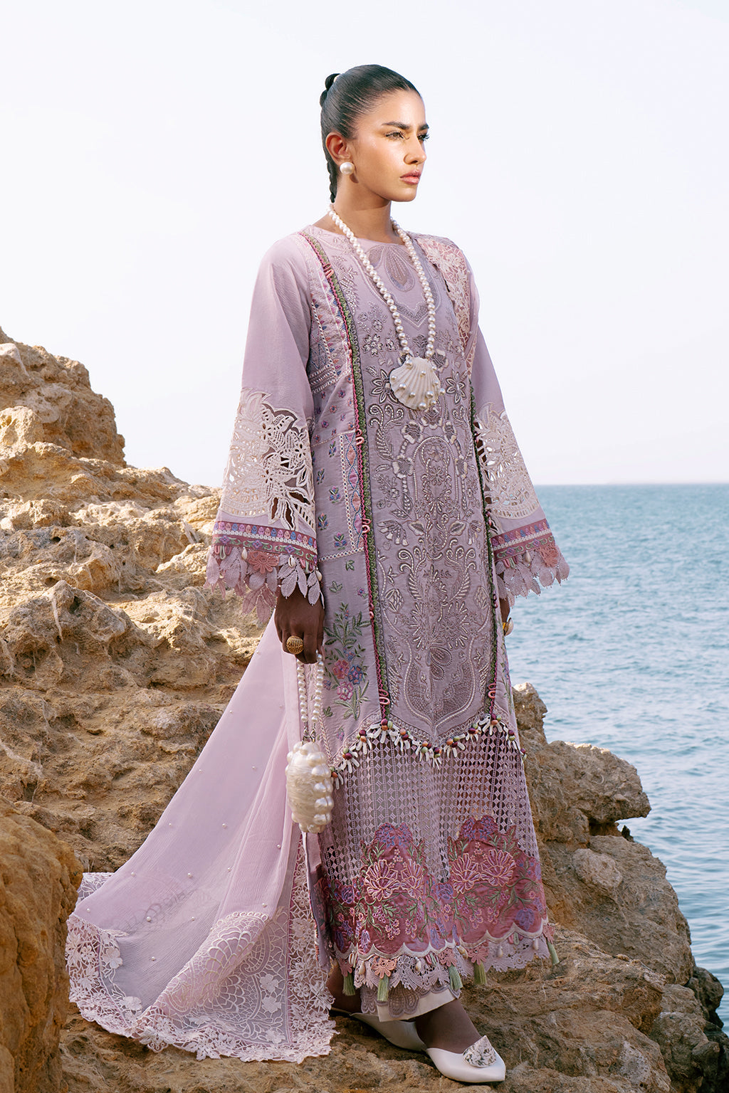 AJR Couture | Dastan Luxury Lawn 25 | Luxe -  AJR Couture Ladies Clothes - Original Designer Dress - House of Maryam