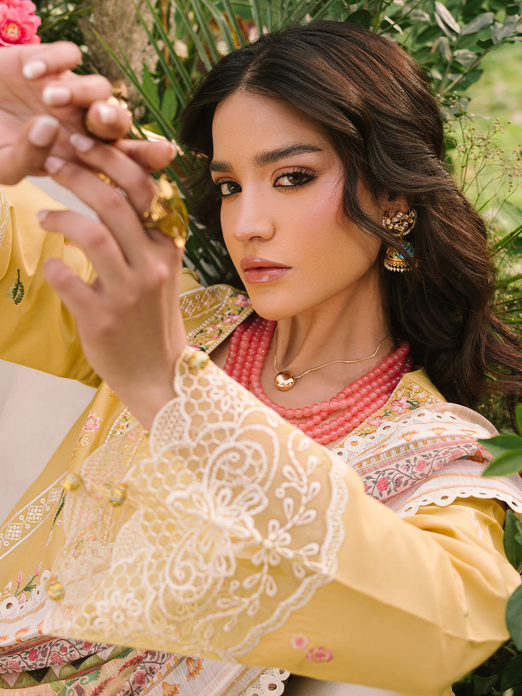 Mahnur | Dahlia Luxury Lawn 25 | Lya -  Mahnur Ladies Clothes - Original Designer Dress - House of Maryam