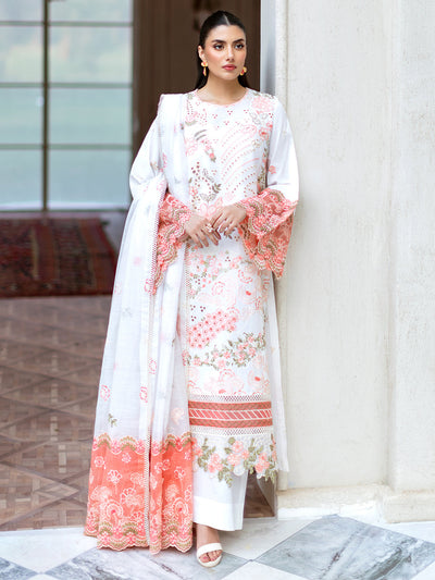 Mahnur | Sophie Luxury Lawn 25 | Lyra -  Mahnur Ladies Clothes - Original Designer Dress - House of Maryam