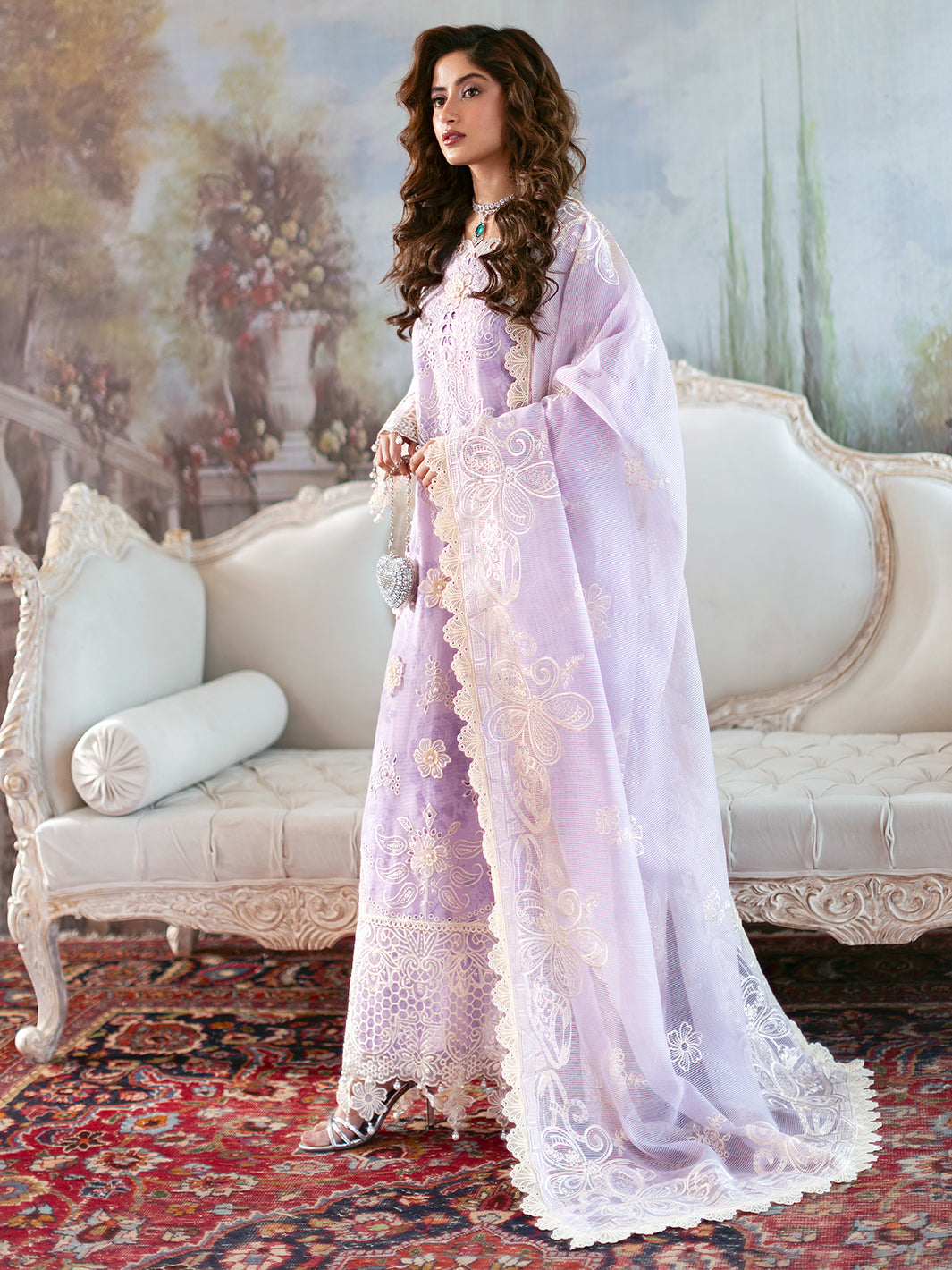 Mahnur | Sophie Luxury Lawn 25 | Lyrell -  Mahnur Ladies Clothes - Original Designer Dress - House of Maryam