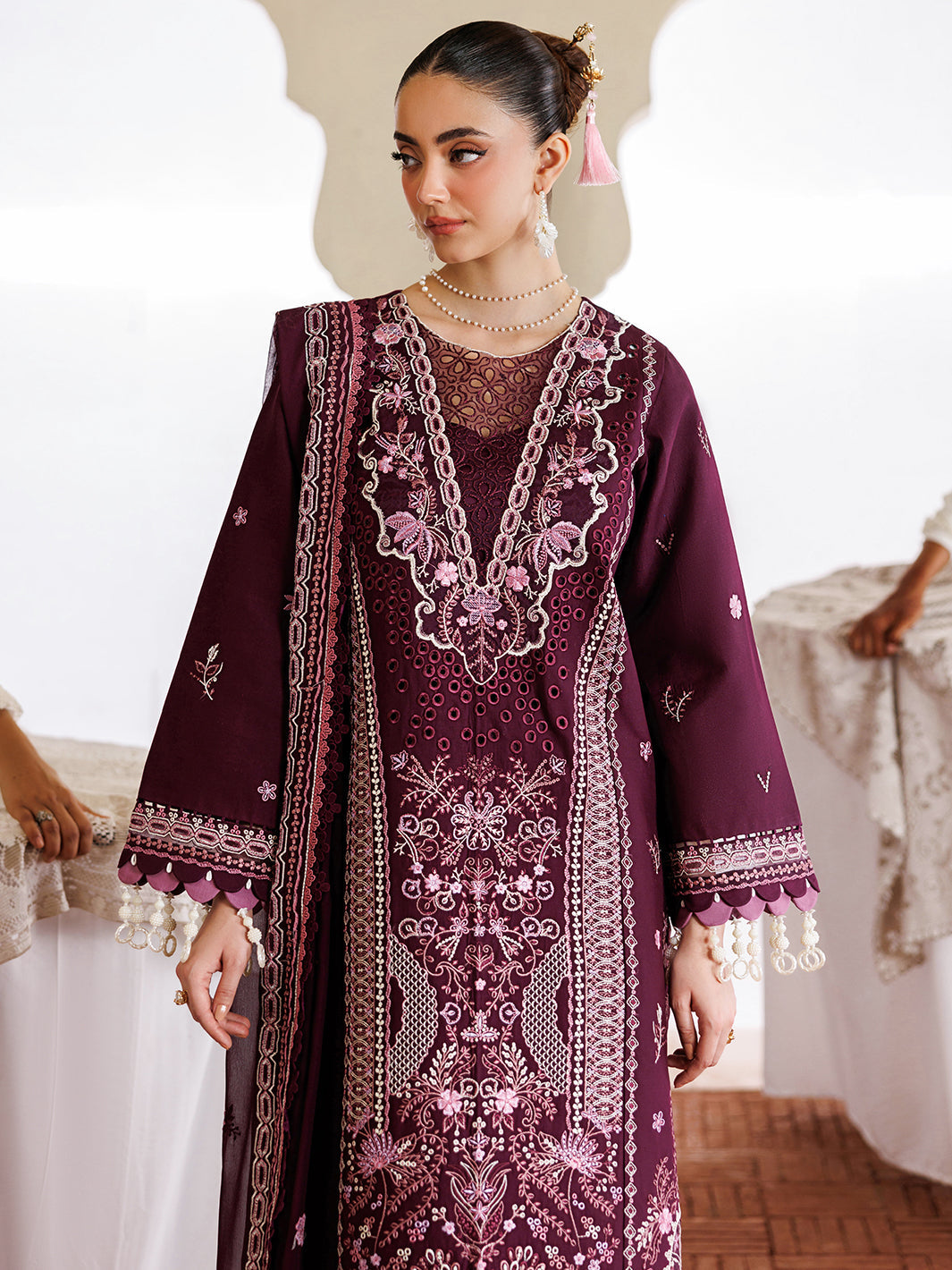 Mahnur | Morbagh Luxury Lawn 26 | M-02, image 3