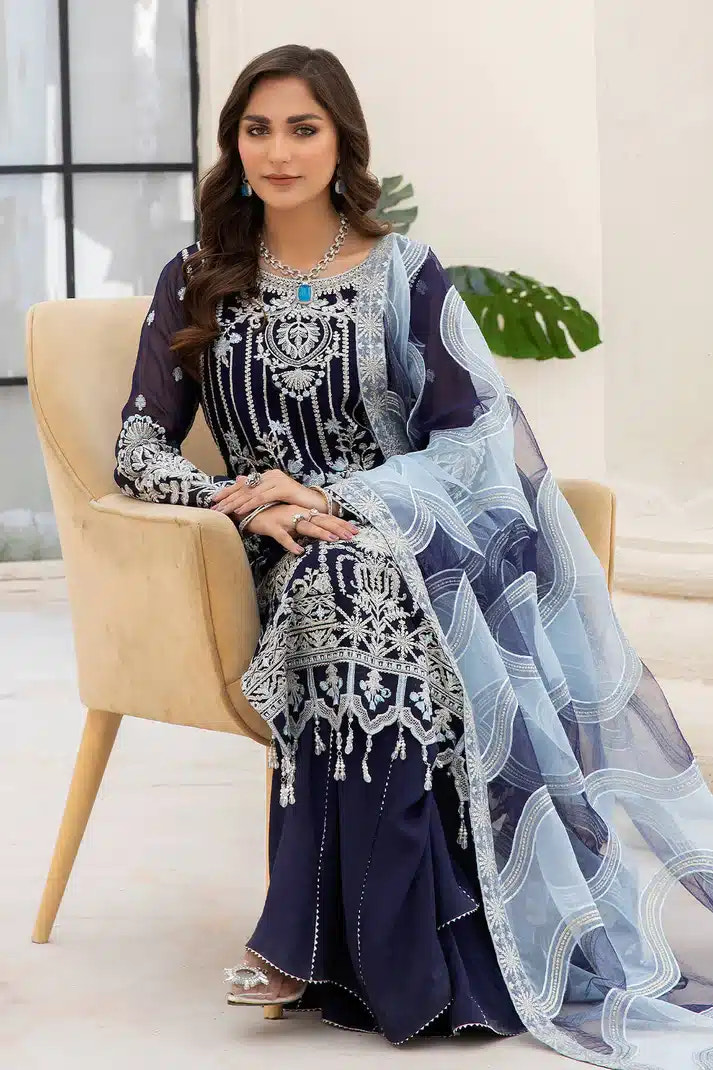 Imrozia Premium | Naqsh Formals 23 | M-54 Zoe -  Imrozia Premium Formal - Original Designer Dress - House of Maryam