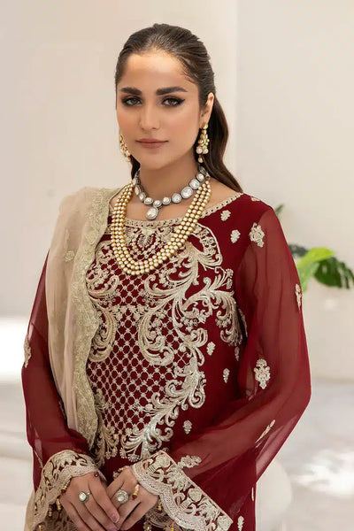 Imrozia Premium | Naqsh Formals 23 | M-55 Sienna -  Imrozia Premium Formal - Original Designer Dress - House of Maryam