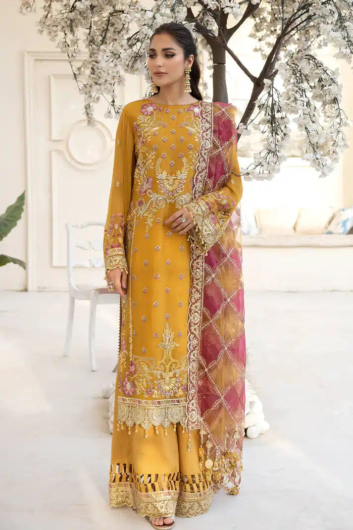 Imrozia Premium | Naqsh Formals 23 | M-58 Maya by Designer Imrozia Premium - House of Maryam - Pakistani Designer Ethnic Wear in {{ shop.shopifyCountryName }}