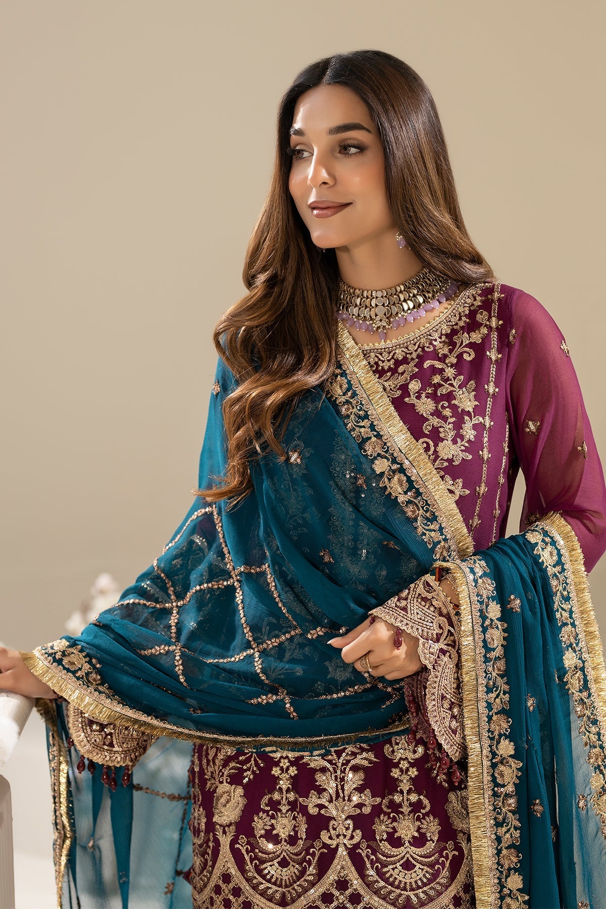 Imrozia Premium | Nisha Collection | M-84 ZEHAK -  Imrozia Premium Ladies Clothes -  House of Maryam