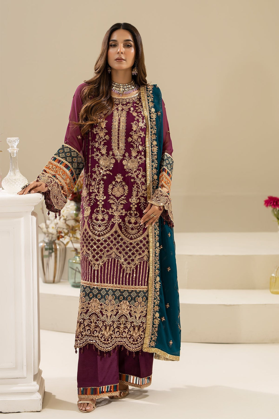 Imrozia Premium | Nisha Collection | M-84 ZEHAK -  Imrozia Premium Ladies Clothes -  House of Maryam