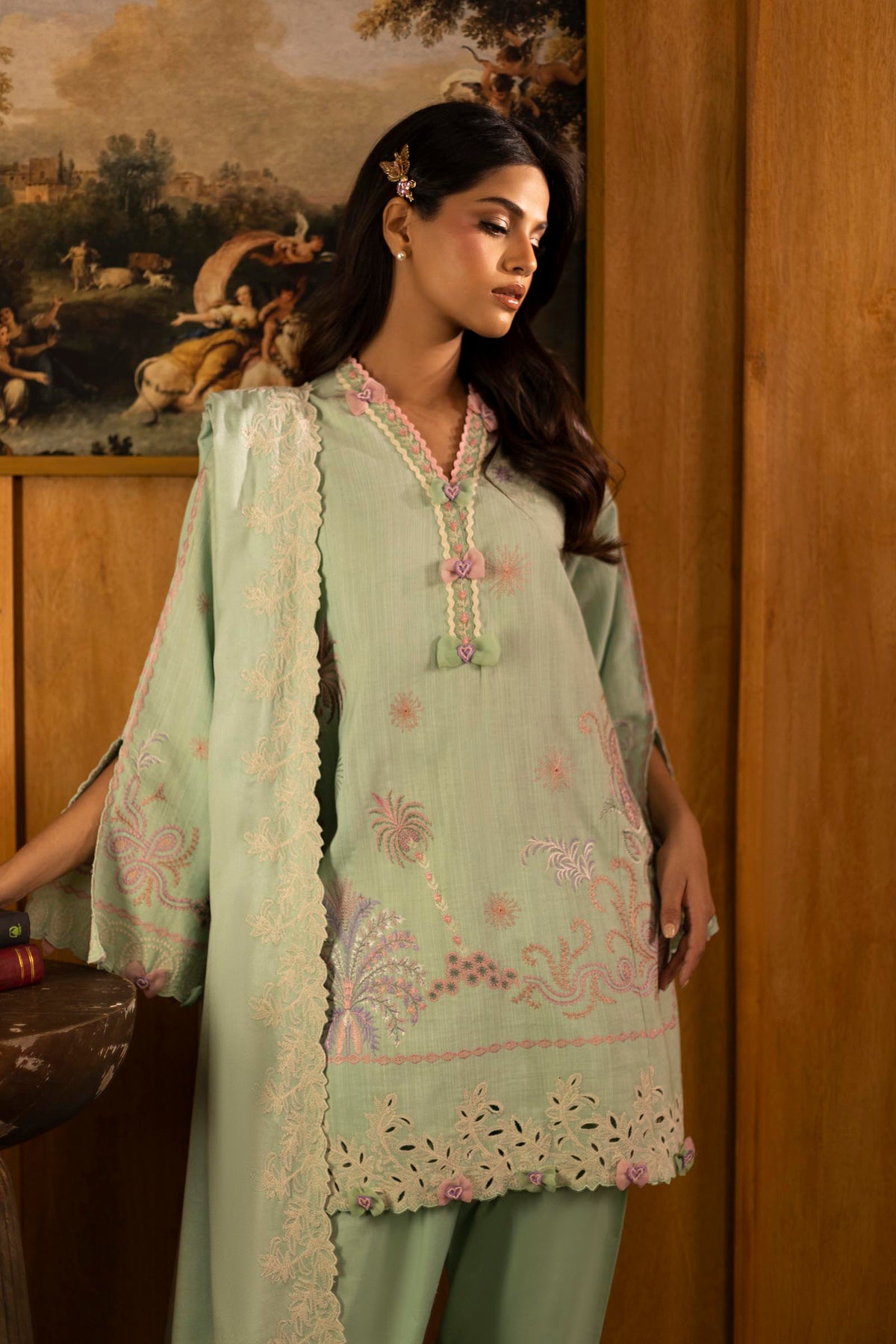 Sana Safinaz | Muzlin Winter 25 | M253-003A, image 3