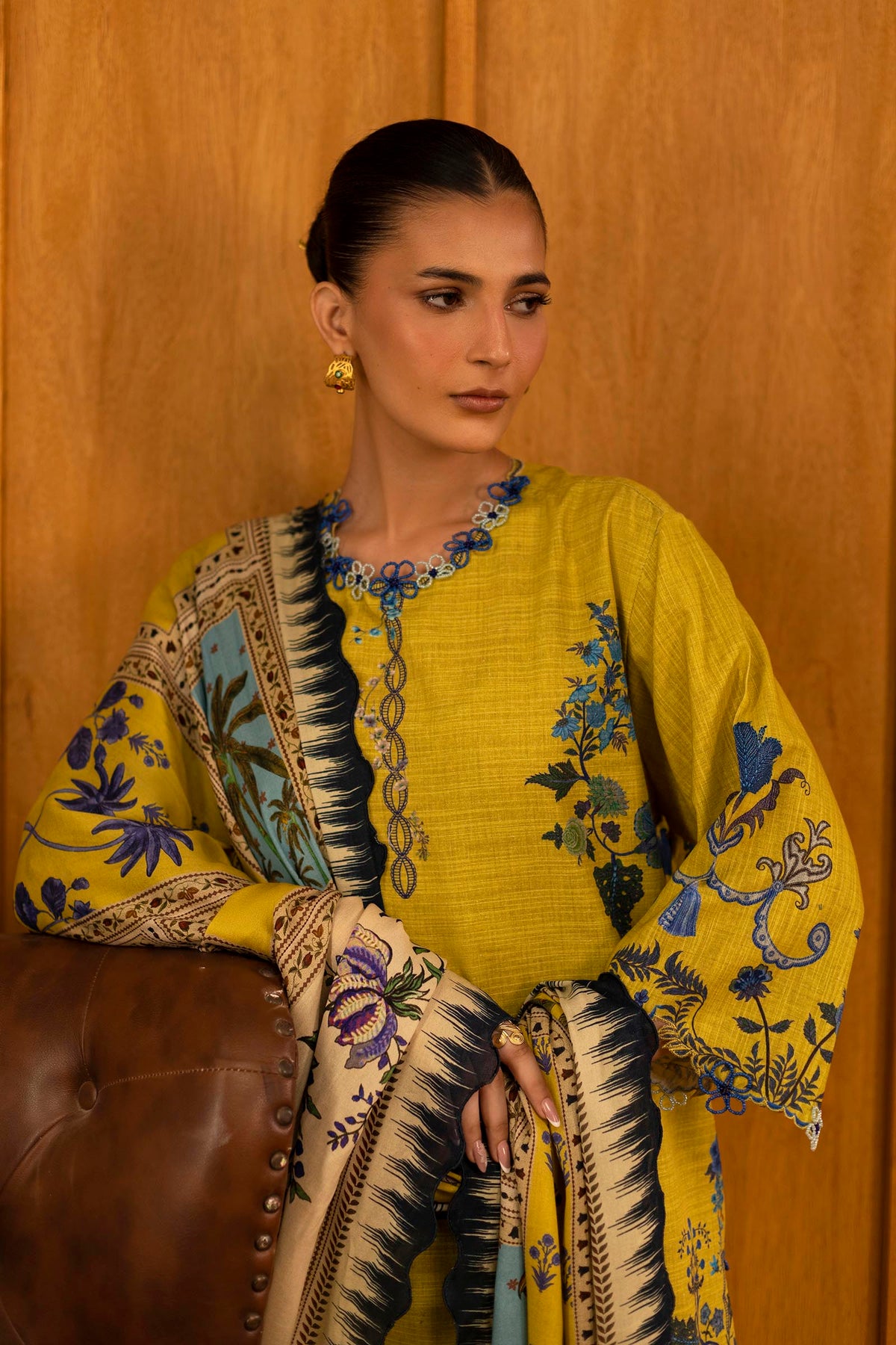 Sana Safinaz | Muzlin Winter 25 | M253-004A, image 3
