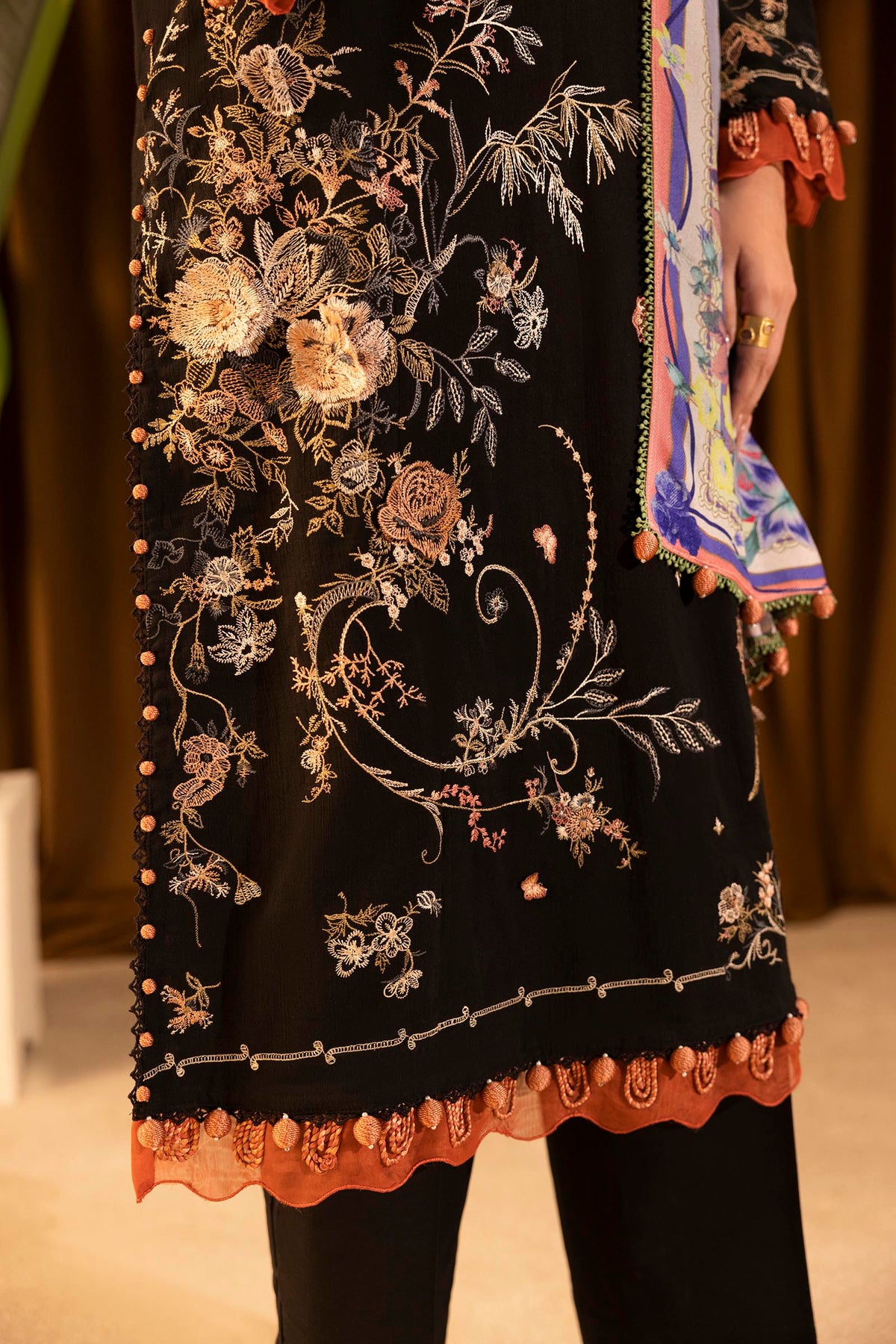 Sana Safinaz | Muzlin Winter 25 | M253-006A, image 3