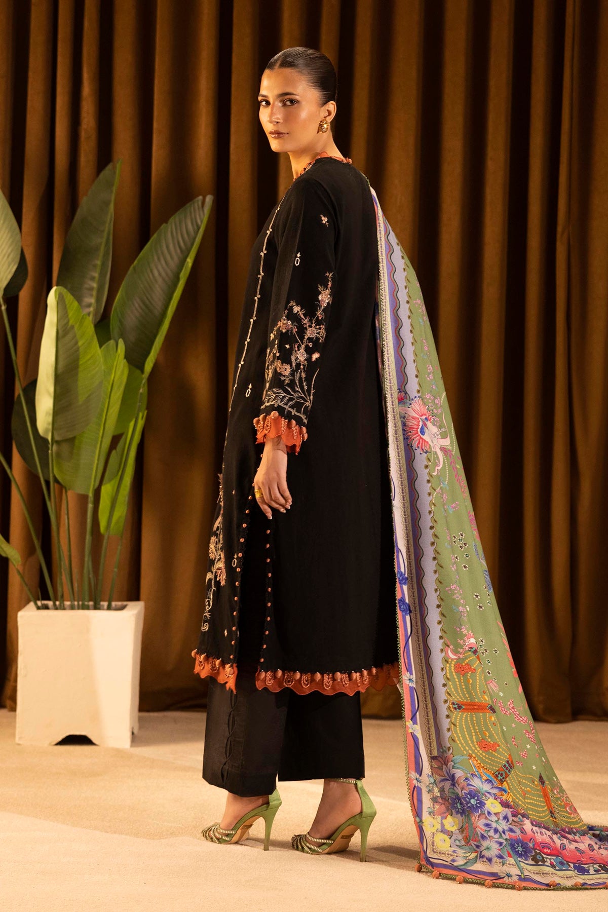 Sana Safinaz | Muzlin Winter 25 | M253-006A, image 2