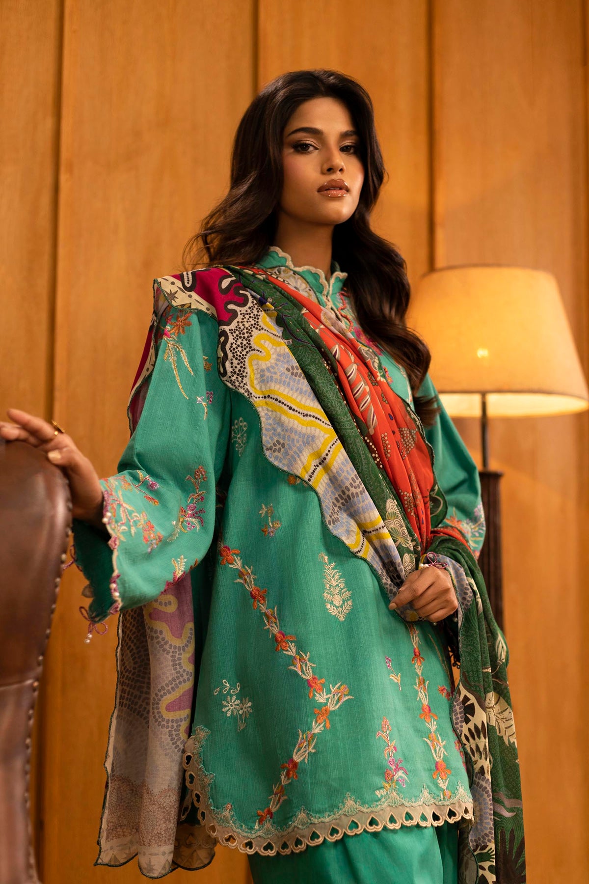 Sana Safinaz | Muzlin Winter 25 | M253-008A, image 3