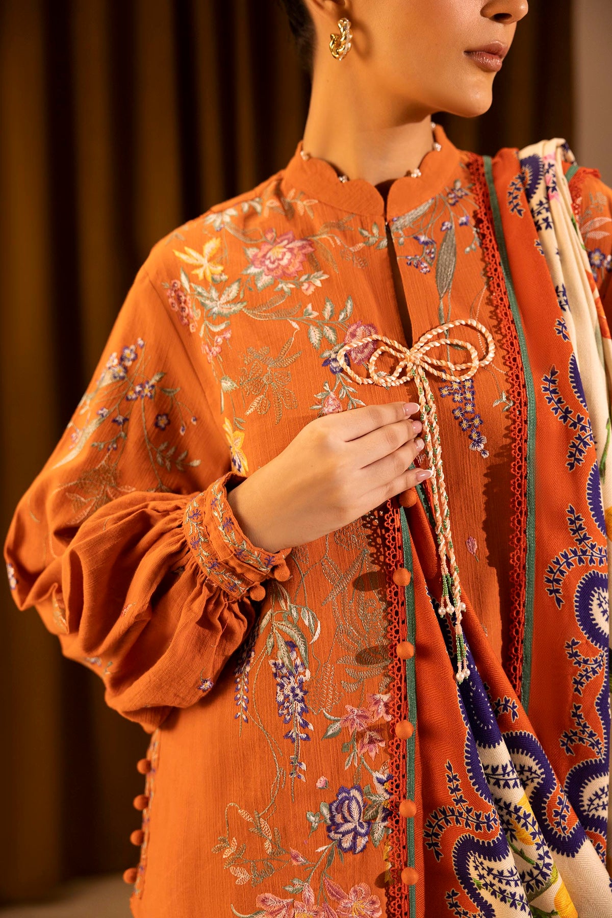 Sana Safinaz | Muzlin Winter 25 | M253-009B-3