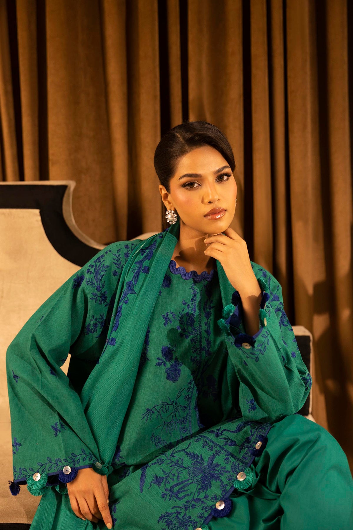 Sana Safinaz | Muzlin Winter 25 | 010A-4