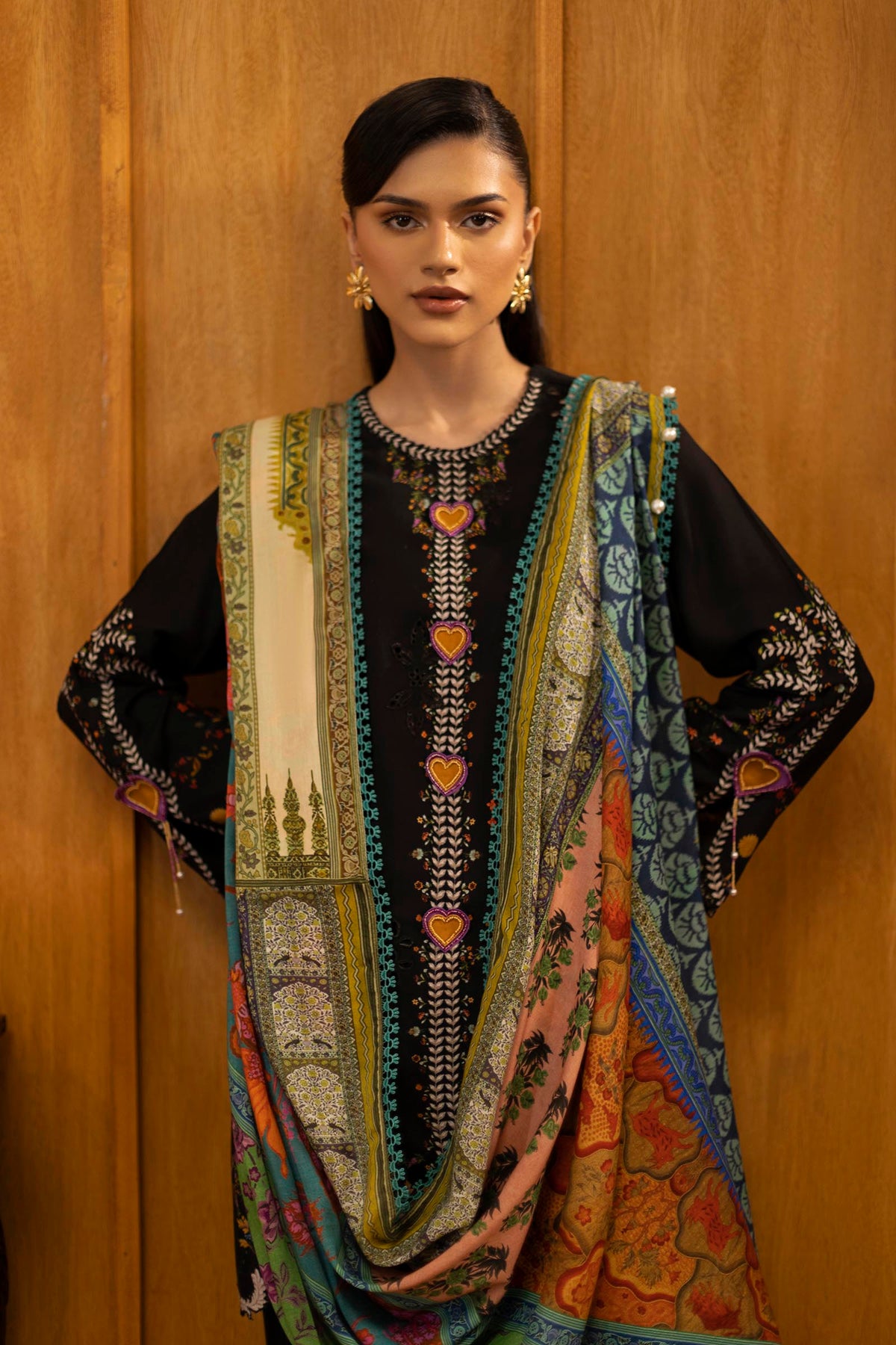 Sana Safinaz | Muzlin Winter 25 | 015B-3