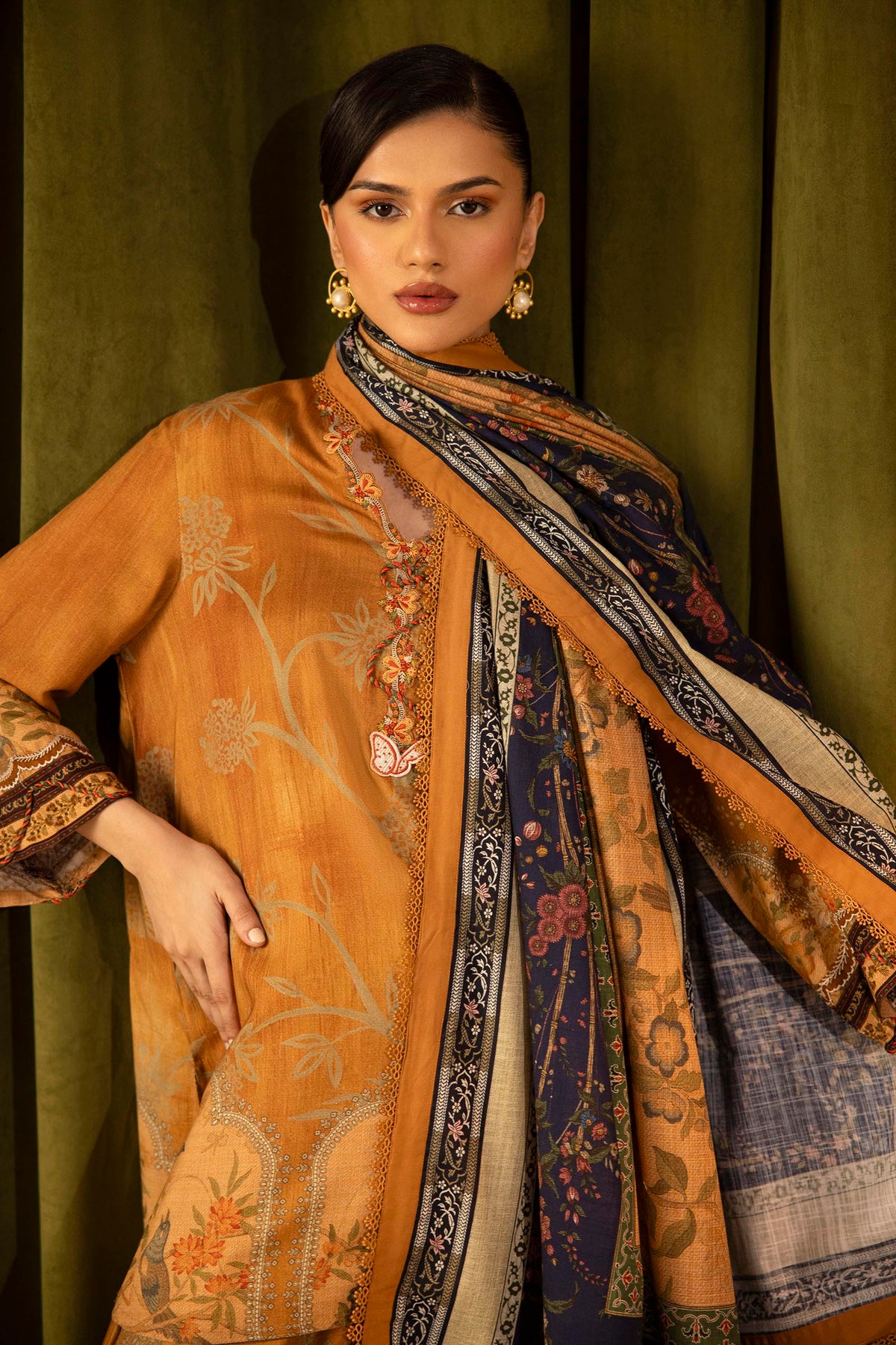 Sana Safinaz | Muzlin Winter 25 | 016B-3