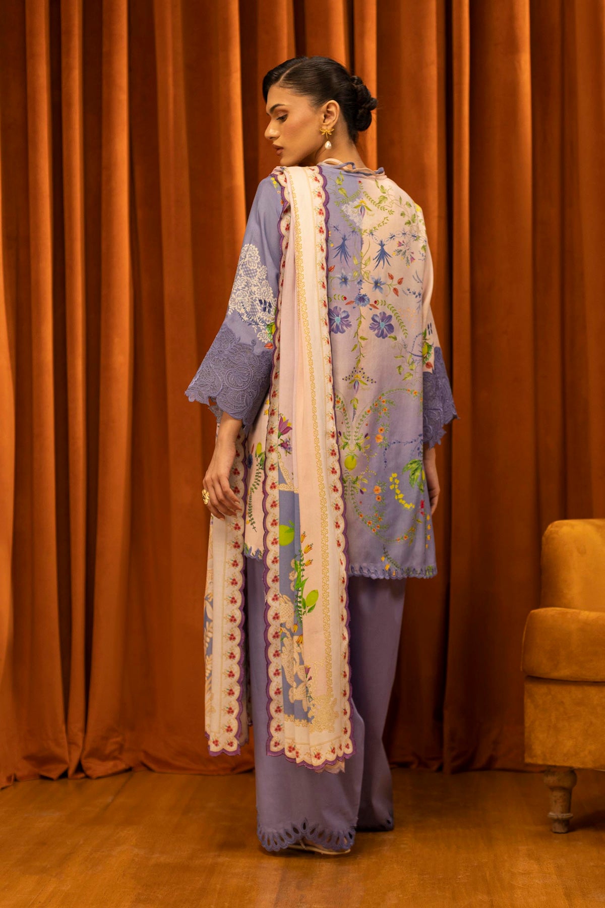 Sana Safinaz | Muzlin Winter 25 | 017B, image 2