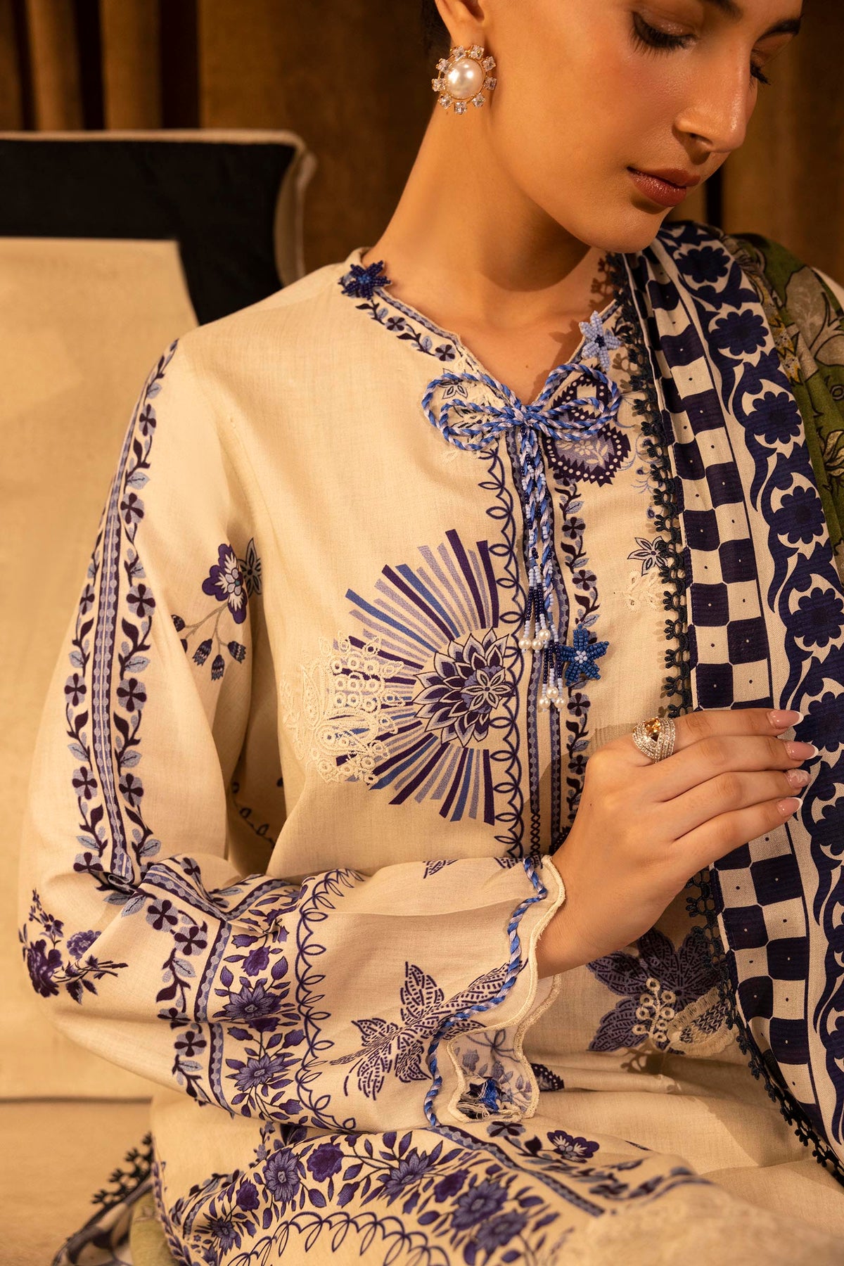 Sana Safinaz | Muzlin Winter 25 | 020B, image 3