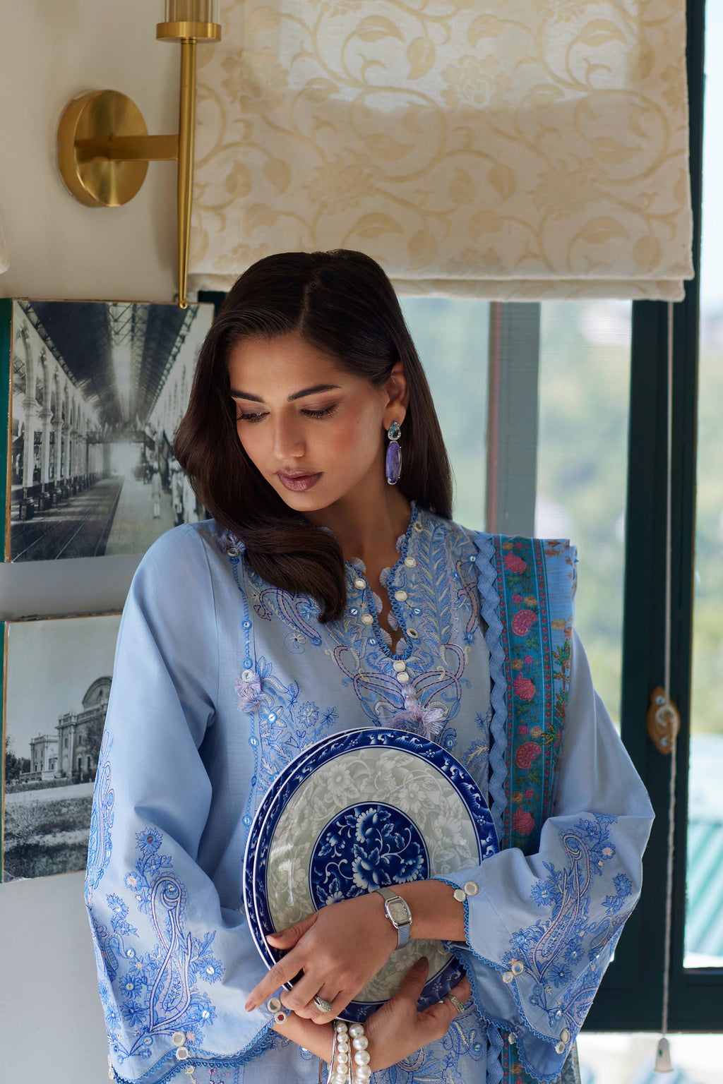 Sana Safinaz | Muzlin Summer 26 | 7-MS, image 2
