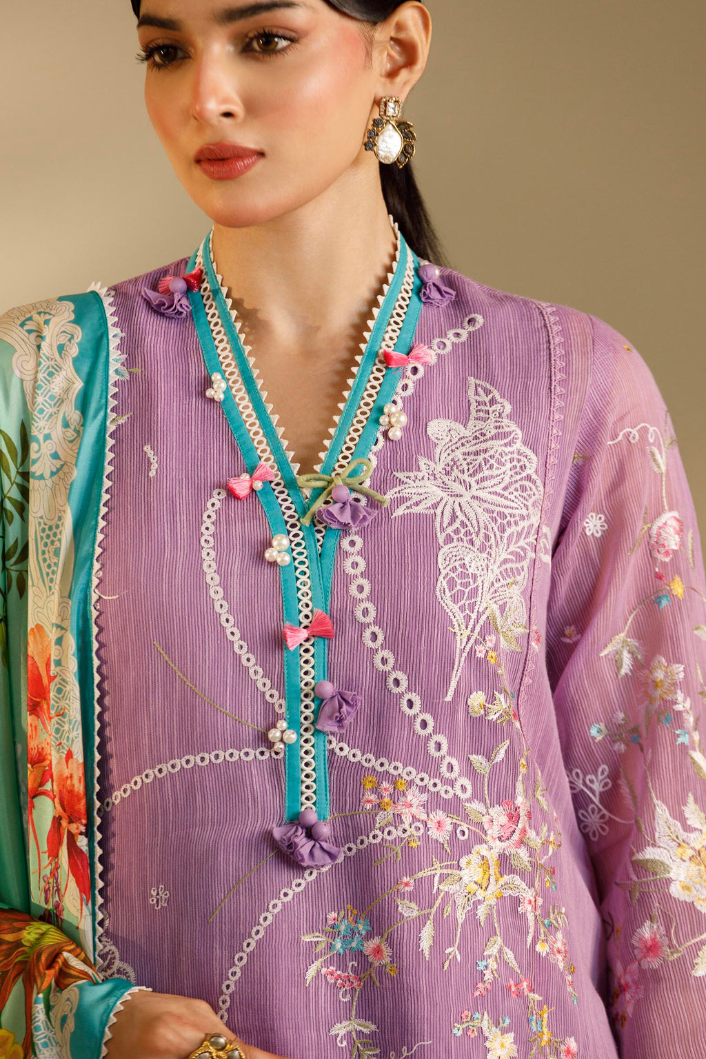 Sana Safinaz | Muzlin Summer 26 | 20-MS, image 3