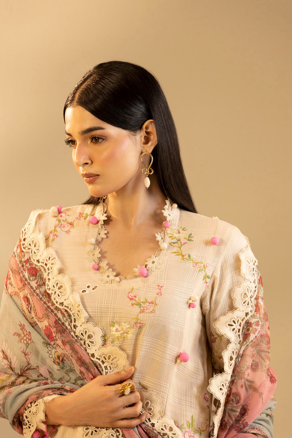 Sana Safinaz | Muzlin Summer 26 | 25-MS, image 3