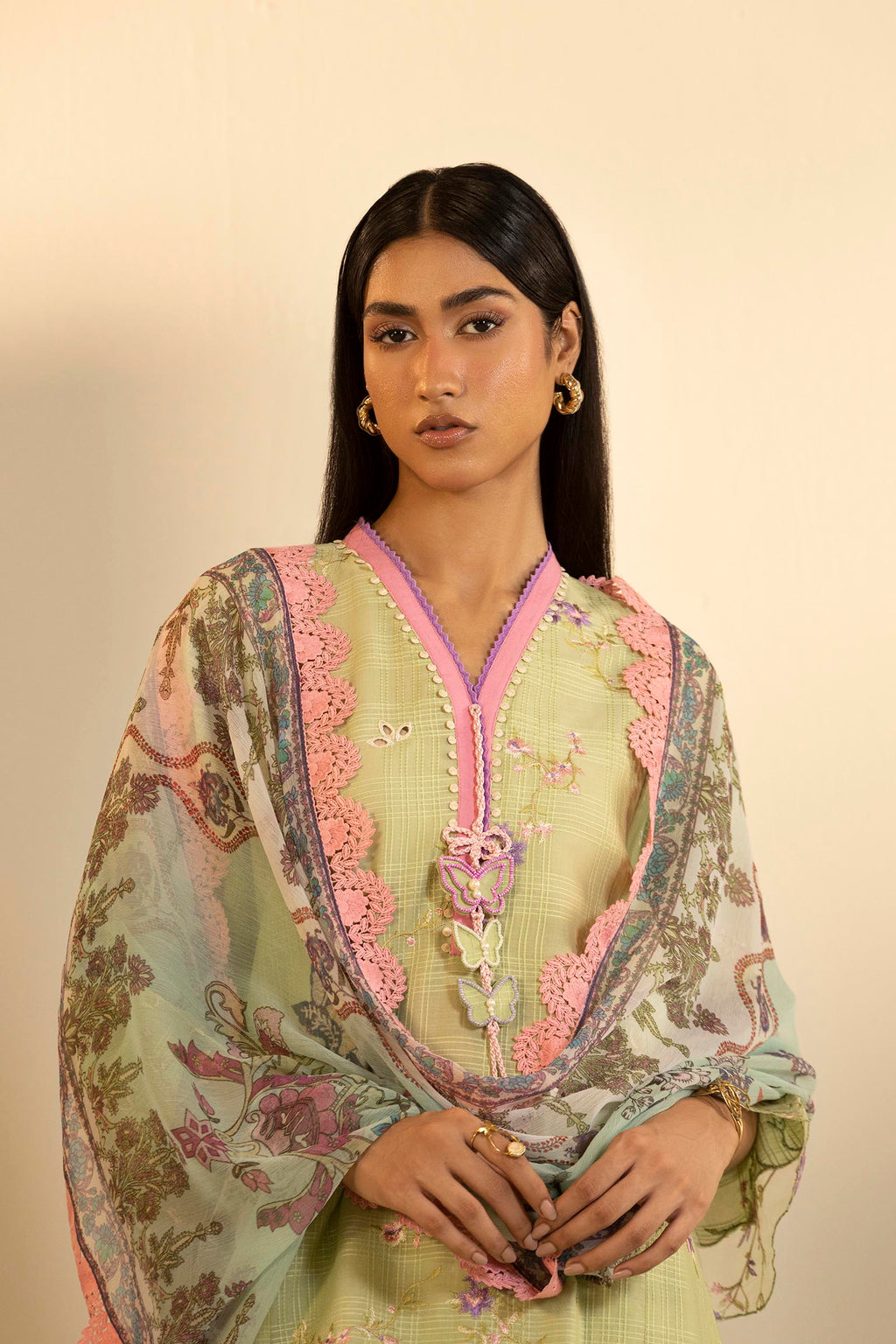 Sana Safinaz | Muzlin Summer 26 | 26-MS, image 3