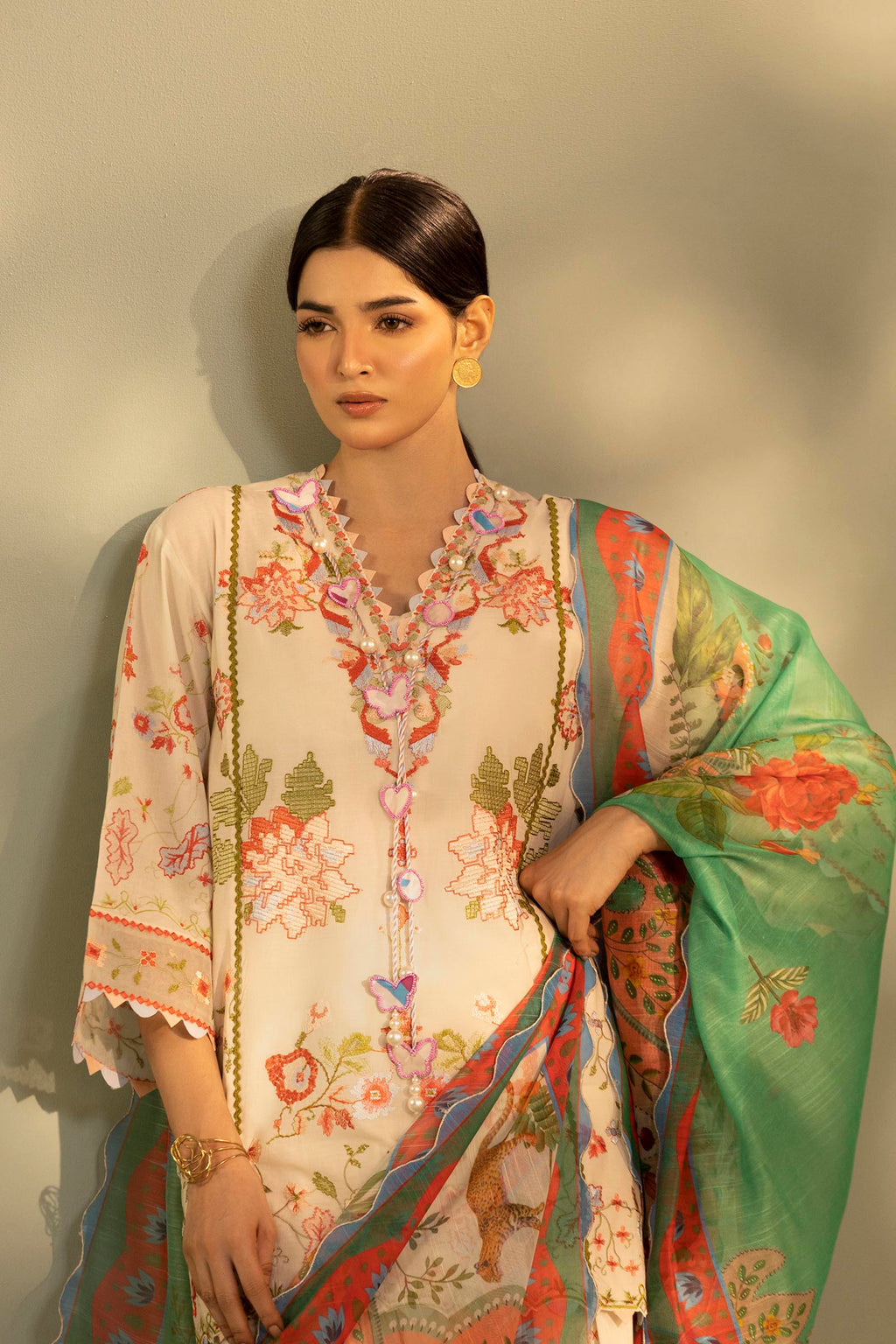 Sana Safinaz | Muzlin Summer 26 | 27-MS, image 3
