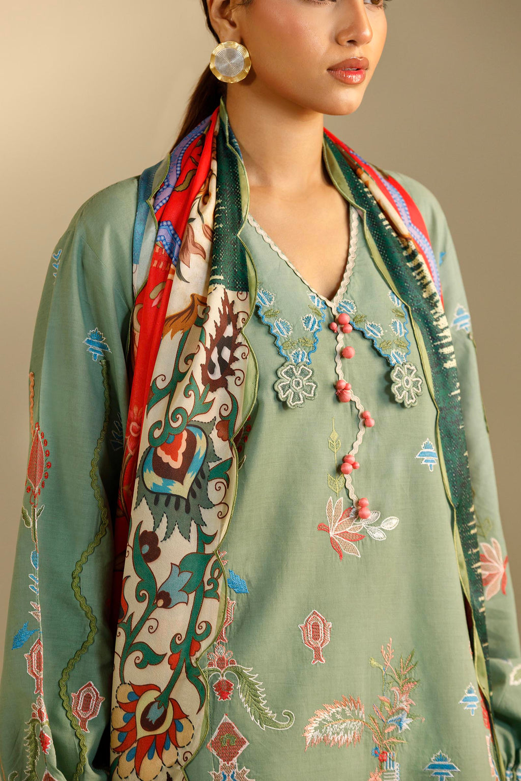 Sana Safinaz | Muzlin Summer 26 | 29-MS, image 3
