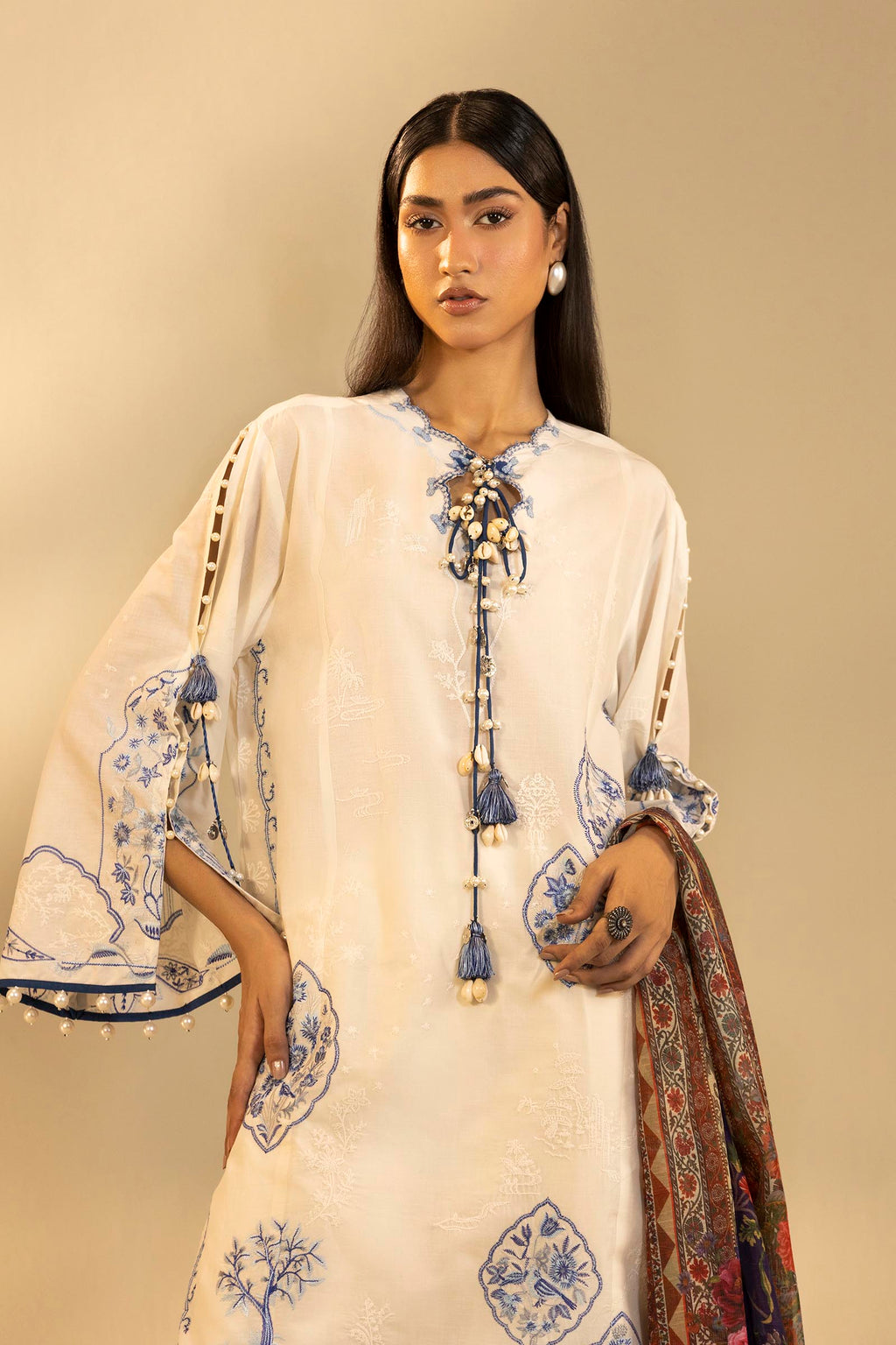 Sana Safinaz | Muzlin Summer 26 | 39-MS, image 3
