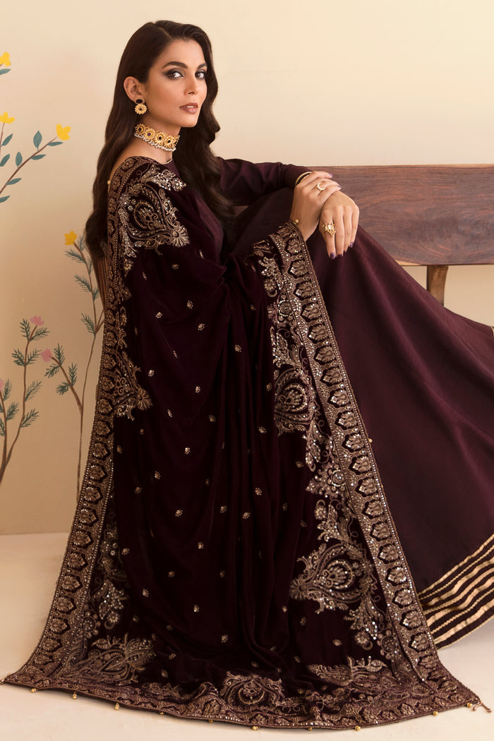 Jazmin | Velvet Edit 24 | VF-2041 -  Jazmin Ladies Clothes - Original Designer Dress - House of Maryam