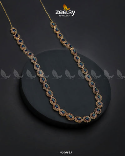 Mala Necklace-0915 -  Zeesy Necklace Sets - Original Designer Dress - House of Maryam