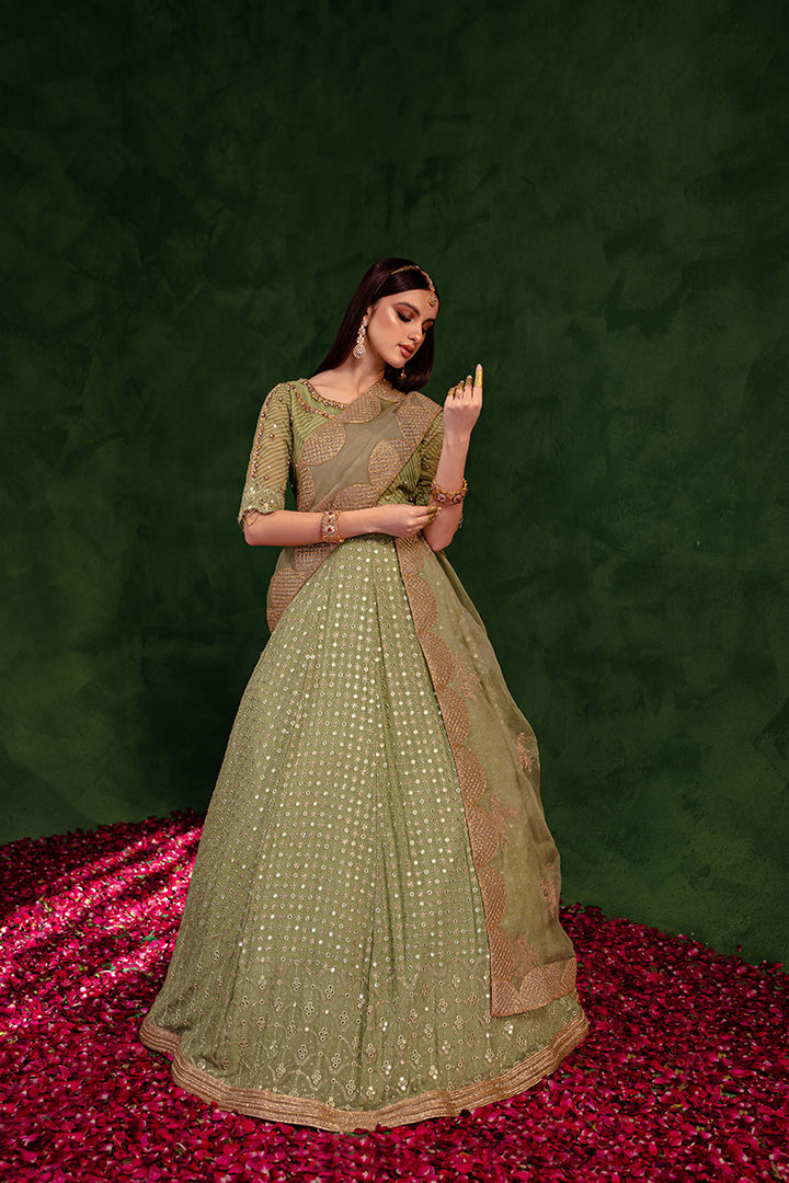 Maria Osama Khan | Salma Sitara | PARAS -  Maria Osama Khan Formal - Original Designer Dress - House of Maryam