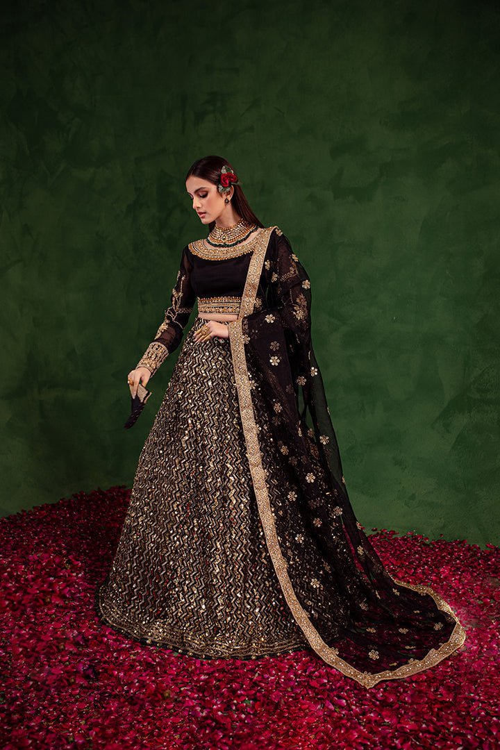 Maria Osama Khan | Salma Sitara | RAQS -  Maria Osama Khan Formal - Original Designer Dress - House of Maryam