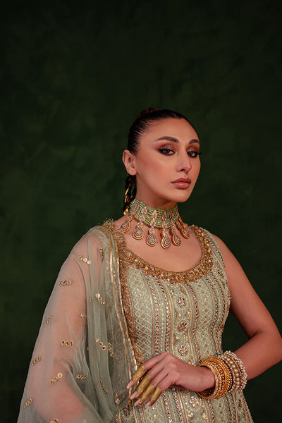 Maria Osama Khan | Salma Sitara | QAYAAS -  Maria Osama Khan Formal - Original Designer Dress - House of Maryam