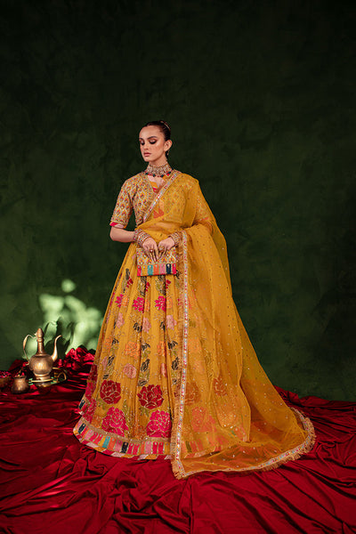 Maria Osama Khan | Salma Sitara | CHAMBELI -  Maria Osama Khan Formal - Original Designer Dress - House of Maryam
