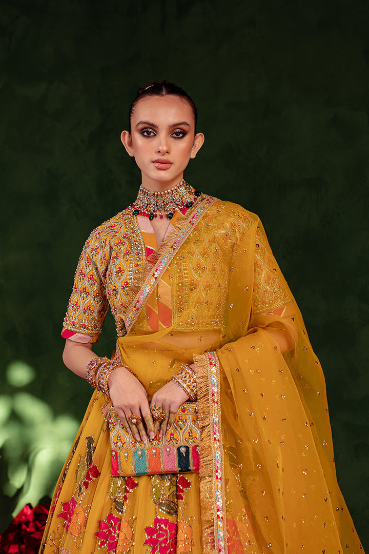 Maria Osama Khan | Salma Sitara | CHAMBELI -  Maria Osama Khan Formal - Original Designer Dress - House of Maryam