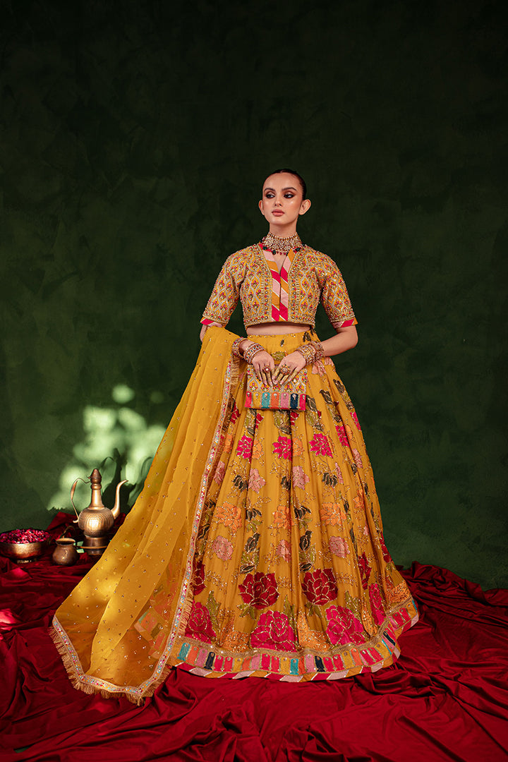 Maria Osama Khan | Salma Sitara | CHAMBELI -  Maria Osama Khan Formal - Original Designer Dress - House of Maryam