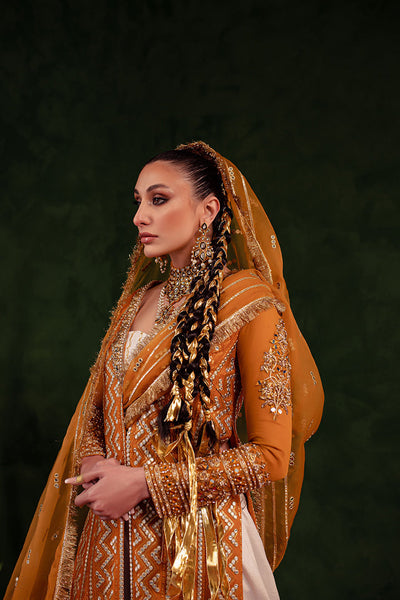 Maria Osama Khan | Salma Sitara | HIJR -  Maria Osama Khan Formal - Original Designer Dress - House of Maryam