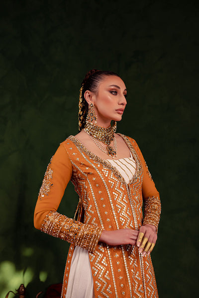 Maria Osama Khan | Salma Sitara | HIJR -  Maria Osama Khan Formal - Original Designer Dress - House of Maryam