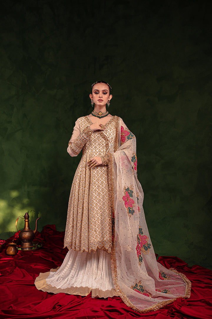 Maria Osama Khan | Salma Sitara | FALSAFA -  Maria Osama Khan Formal - Original Designer Dress - House of Maryam