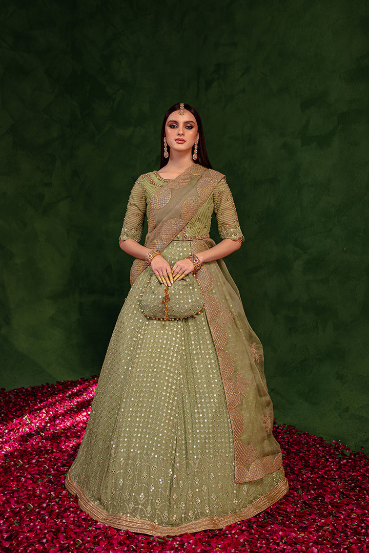Maria Osama Khan | Salma Sitara | PARAS -  Maria Osama Khan Formal - Original Designer Dress - House of Maryam
