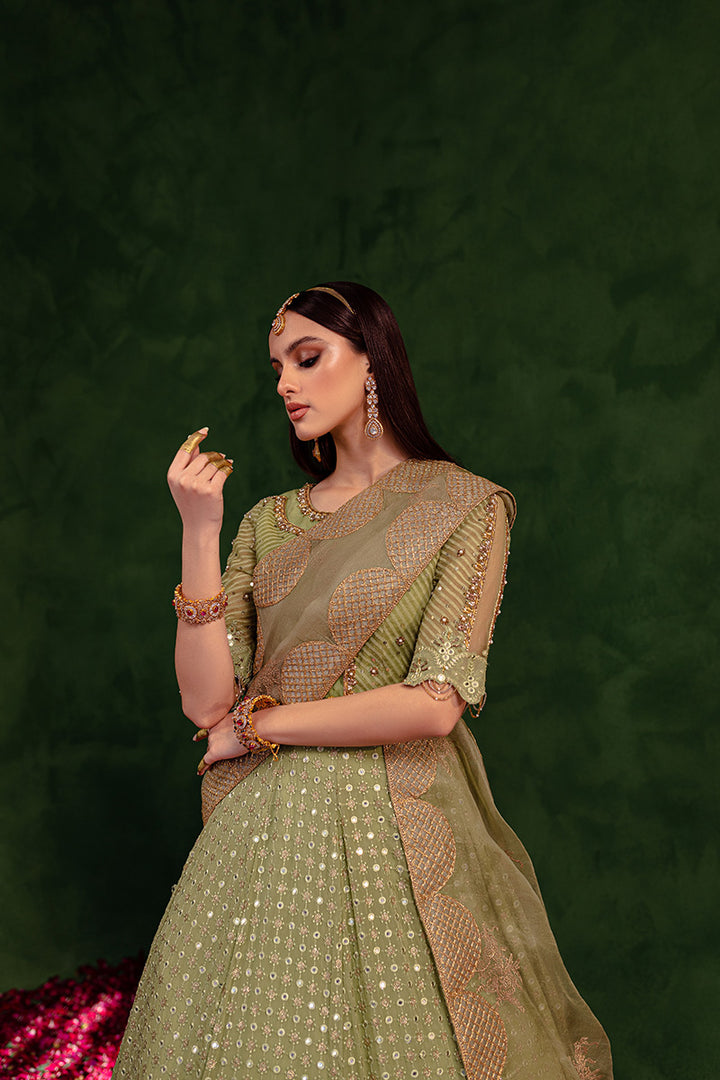 Maria Osama Khan | Salma Sitara | PARAS -  Maria Osama Khan Formal - Original Designer Dress - House of Maryam