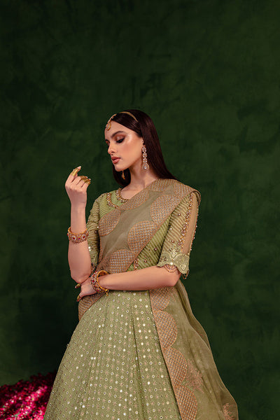 Maria Osama Khan | Salma Sitara | PARAS -  Maria Osama Khan Formal - Original Designer Dress - House of Maryam