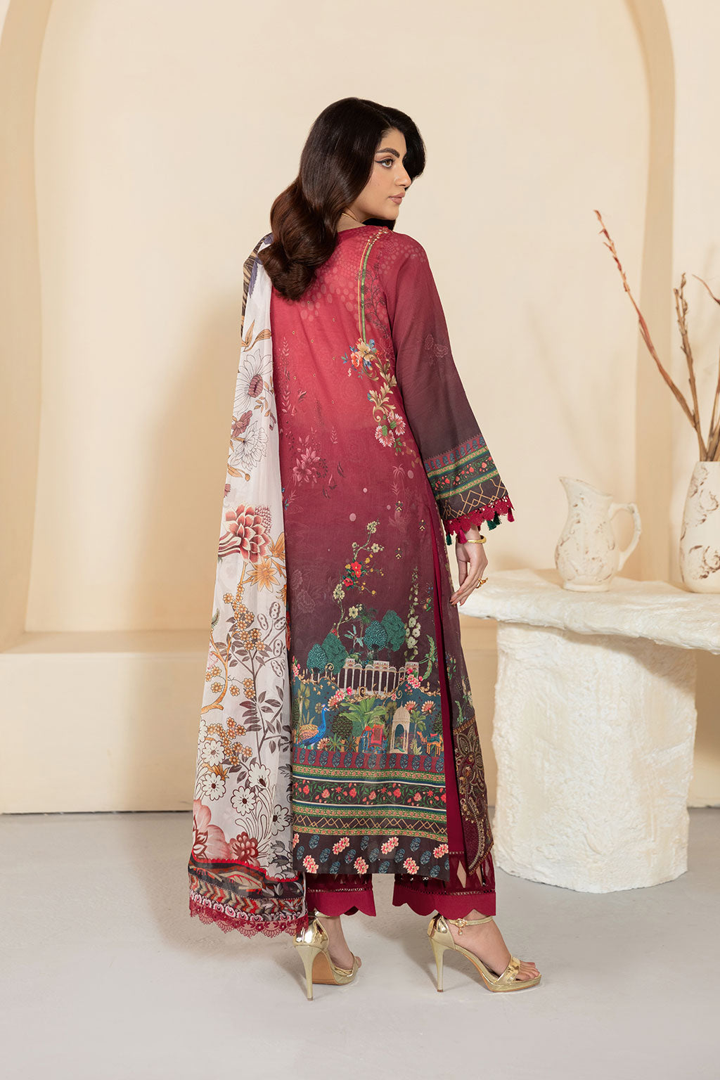 Ramsha | Mashaal Luxury Lawn | L-1303