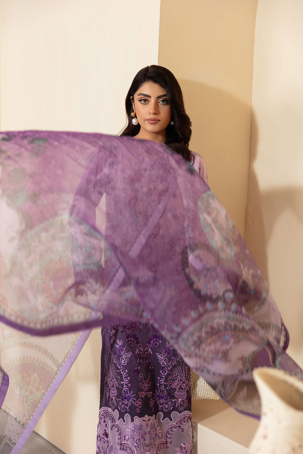 Ramsha | Mashaal Luxury Lawn | L-1304 -  Ramsha Ladies Clothes - Original Designer Dress - House of Maryam