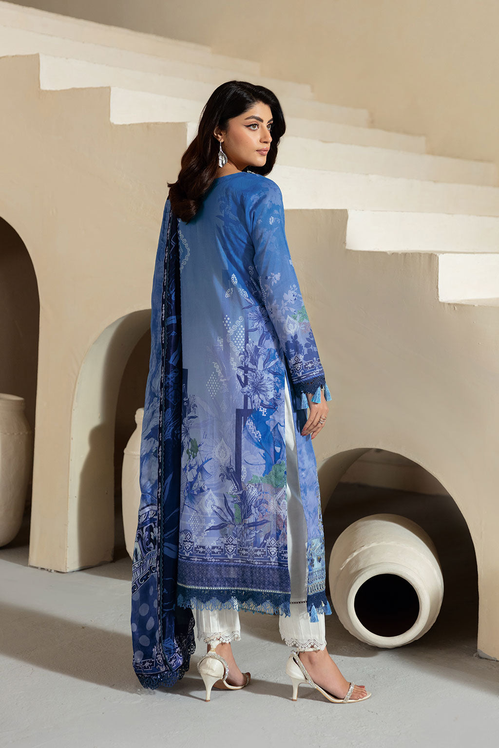 Ramsha | Mashaal Luxury Lawn | L-1302