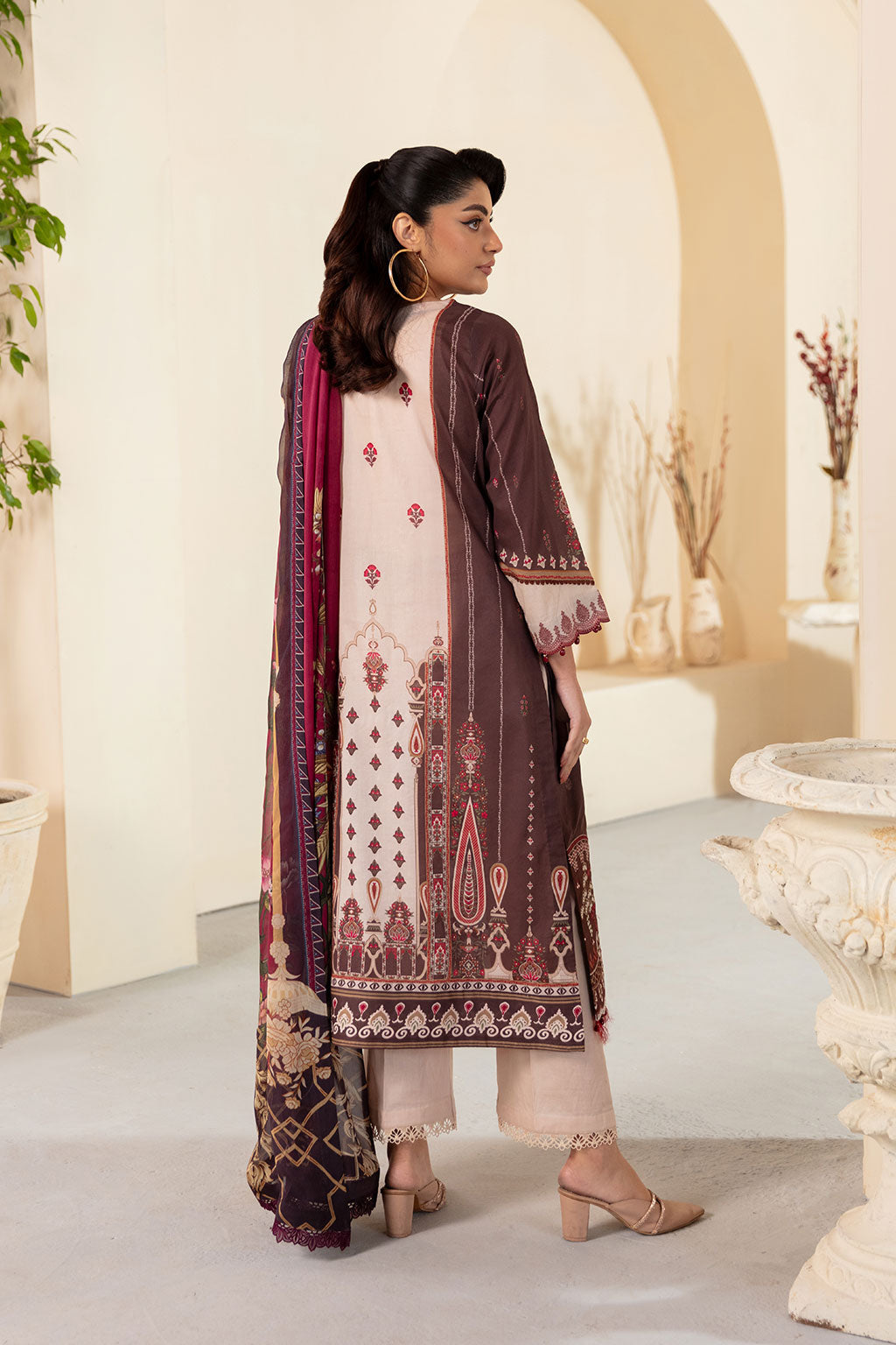 Ramsha | Mashaal Luxury Lawn | L-1309 -  Ramsha Ladies Clothes - Original Designer Dress - House of Maryam