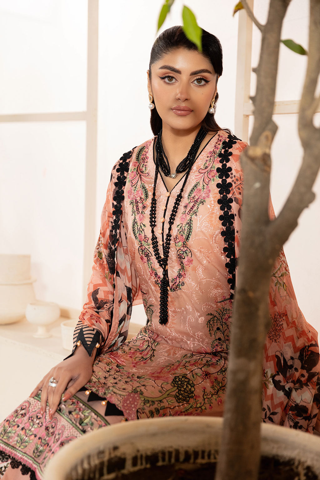 Ramsha | Mashaal Luxury Lawn | L-1311 -  Ramsha Ladies Clothes - Original Designer Dress - House of Maryam