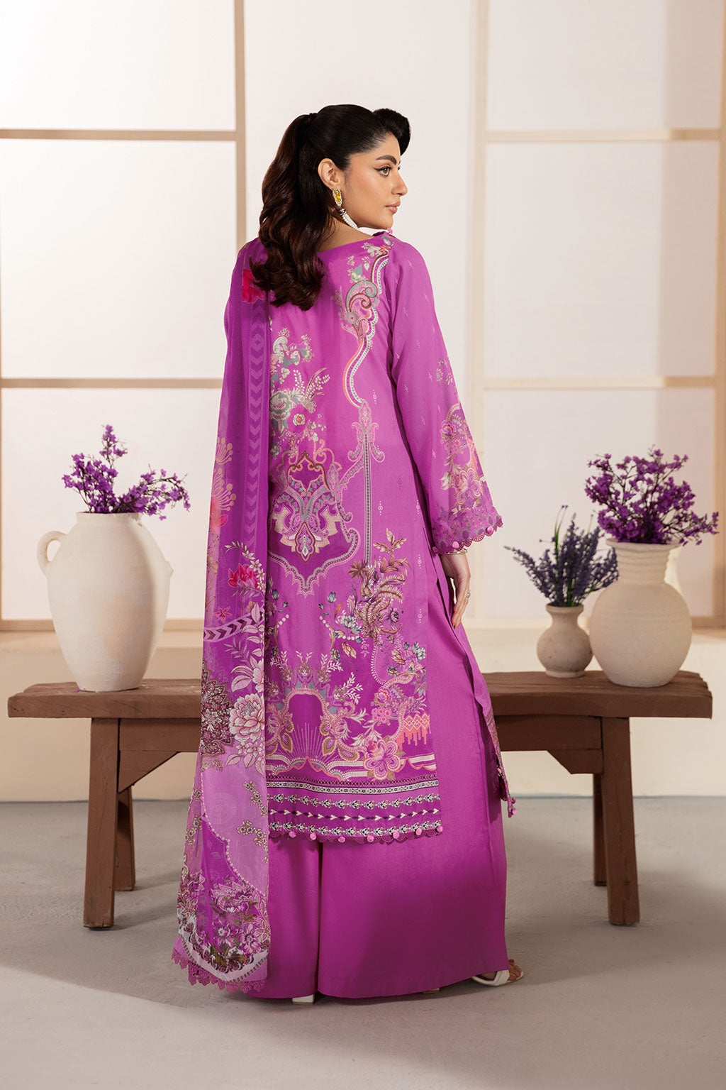 Ramsha | Mashaal Luxury Lawn | L-1312 -  Ramsha Ladies Clothes - Original Designer Dress - House of Maryam